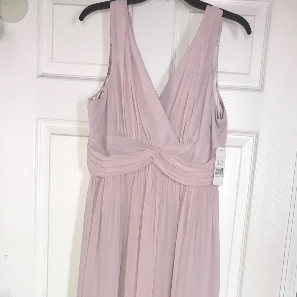 Donna Morgan Collection gown Palest Pink